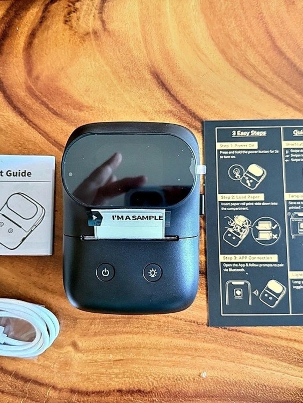 Phomemo M20 Pro Label Maker Black & White